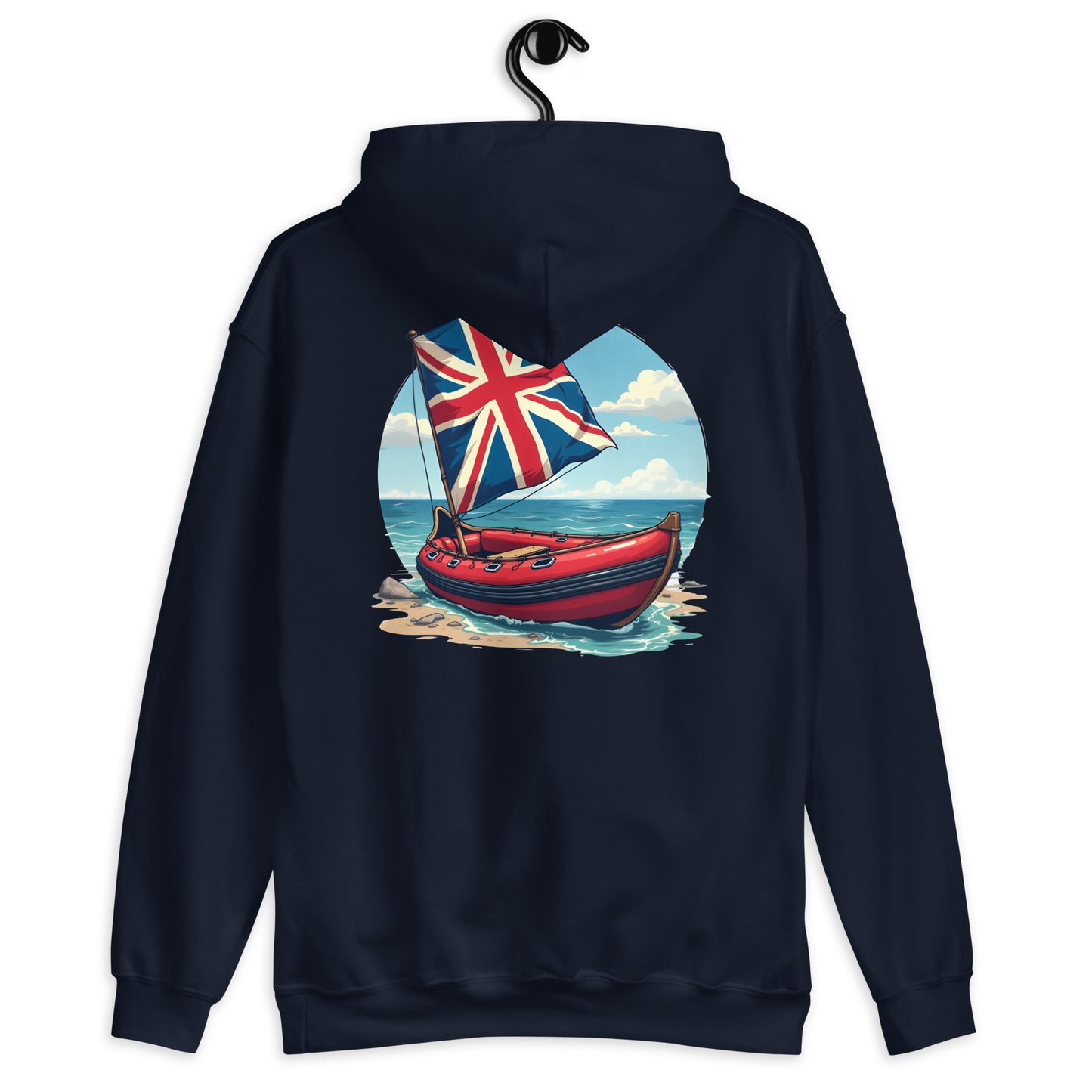 Unisex UK Beach Dinghy Hoodie