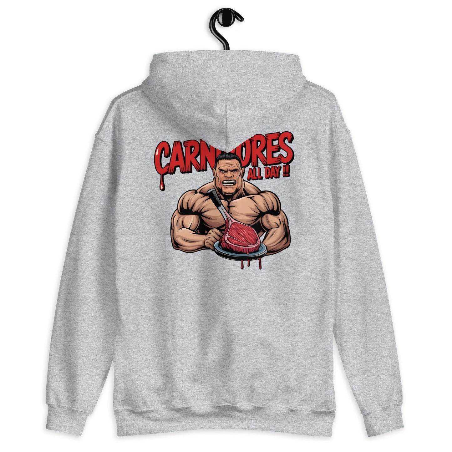 Unisex Carnivore all day everyday classic Hoodie