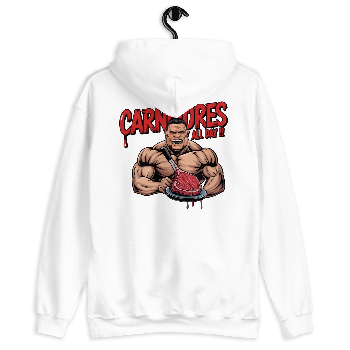 Unisex Carnivore all day everyday classic Hoodie