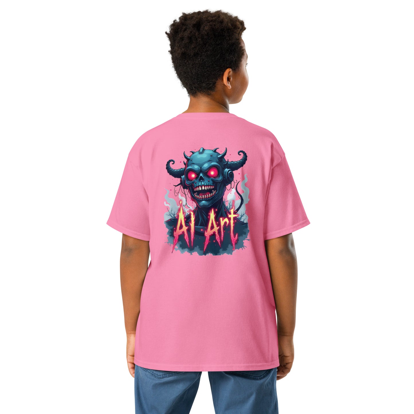 Youth Twin print AI Monster Arts series 2 classic tee