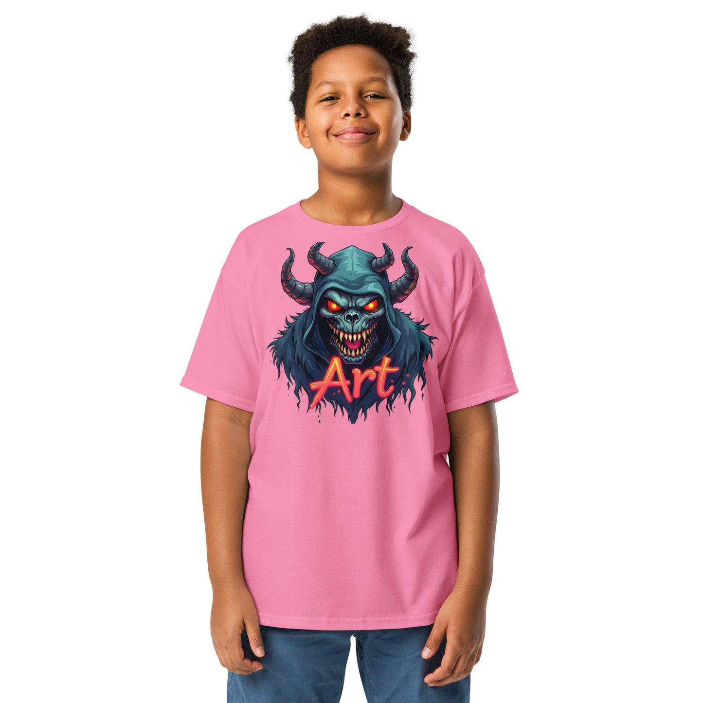 Youth Twin print AI Monster Arts series 2 classic tee