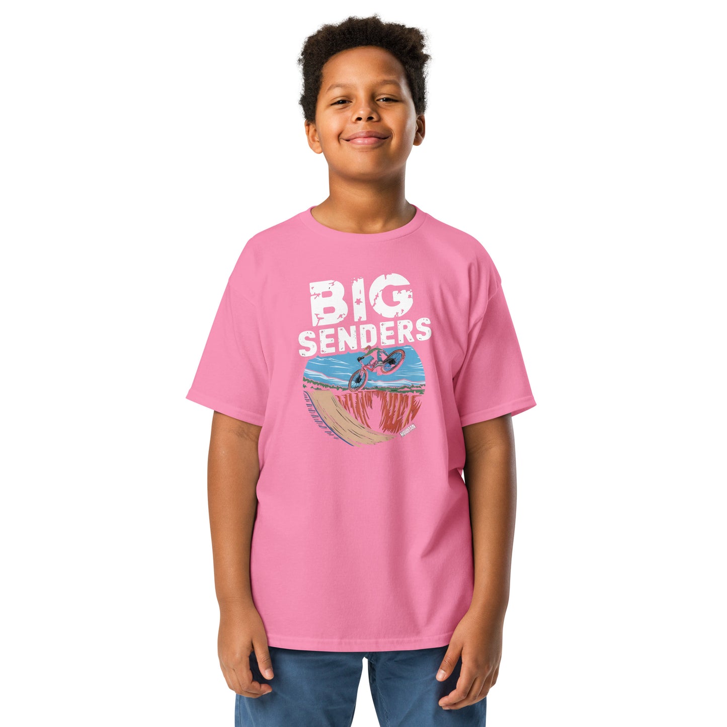 Youth Unisex Big sender illustration bike-park classic tee