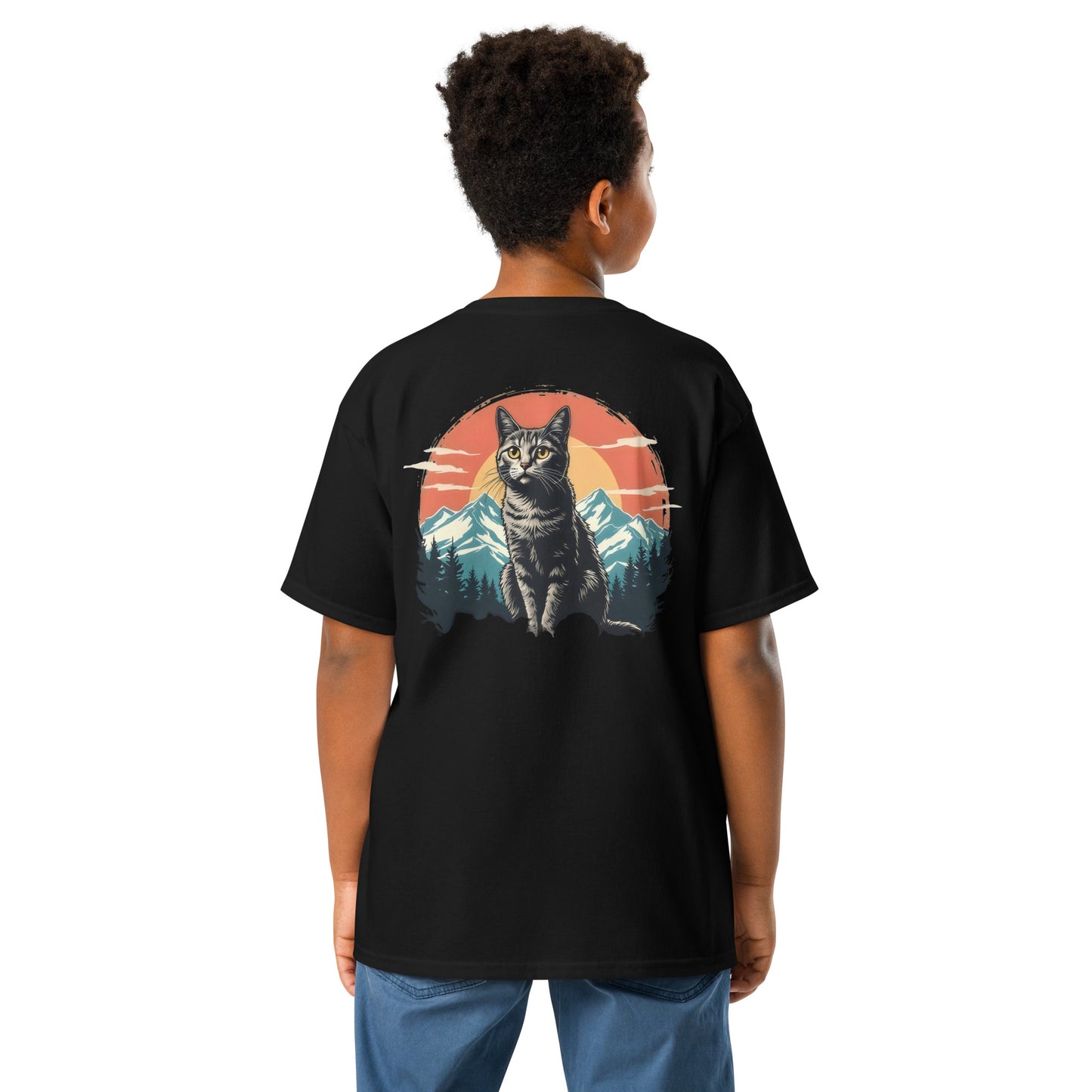 Youth the sunrise cat classic tee