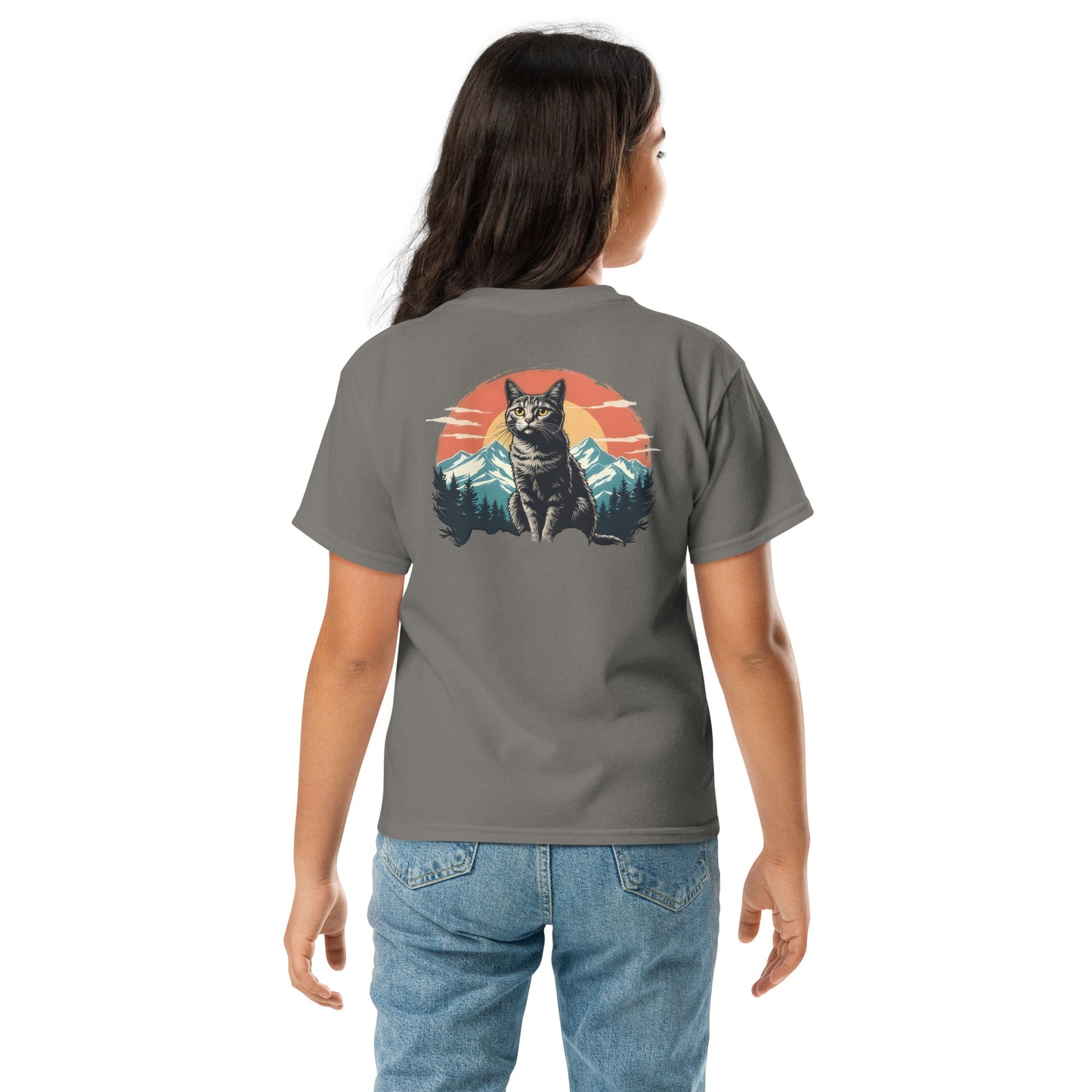 Youth the sunrise cat classic tee