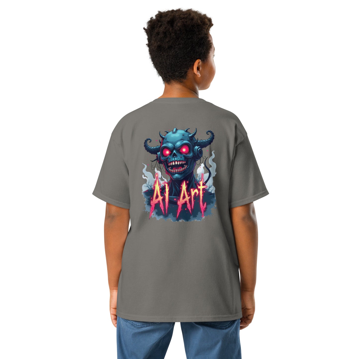 Youth Twin print AI Monster Arts series 2 classic tee