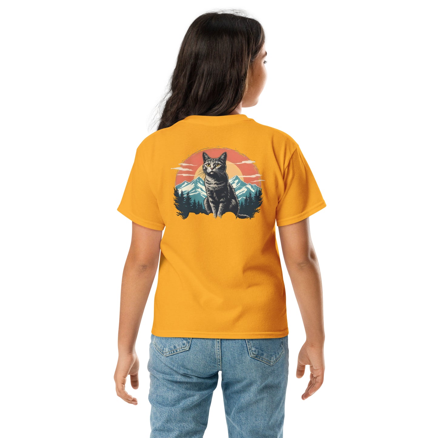Youth the sunrise cat classic tee