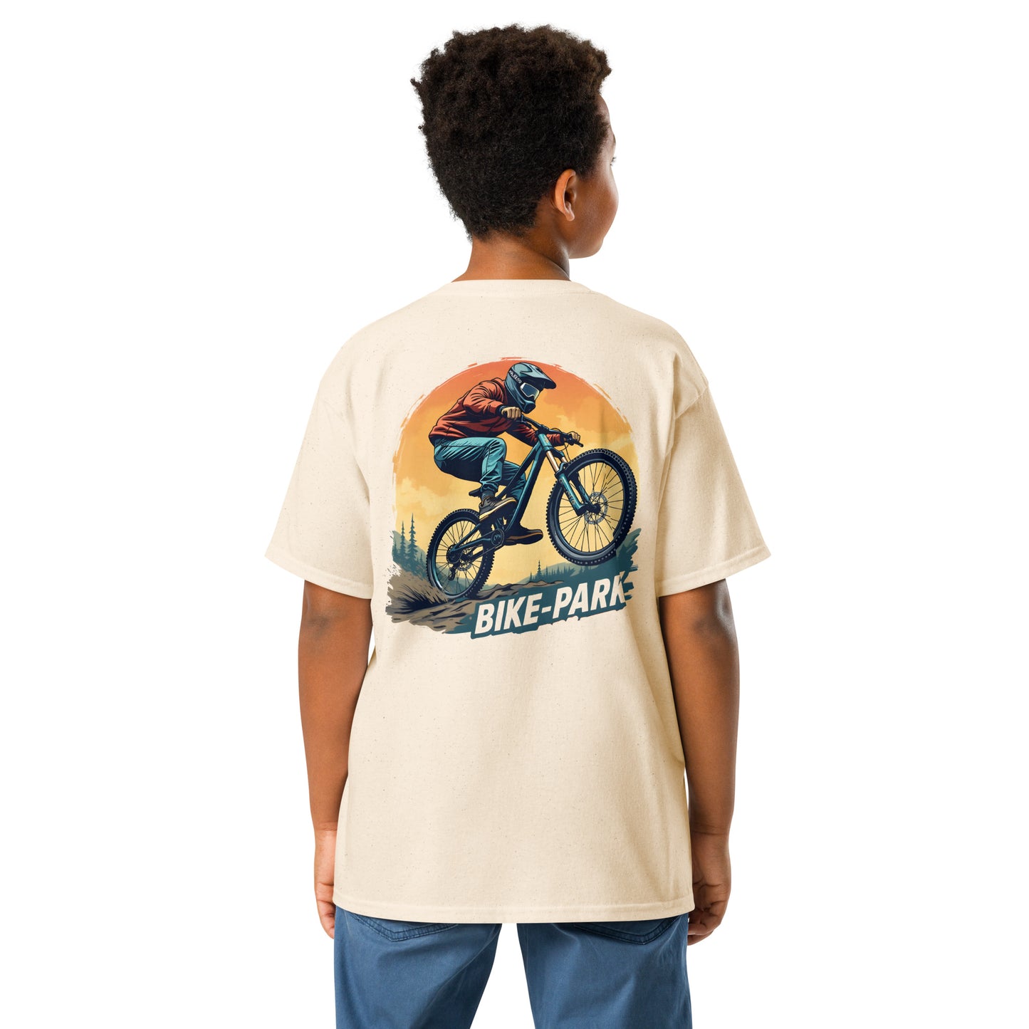Youth bike Park Rider classic tee