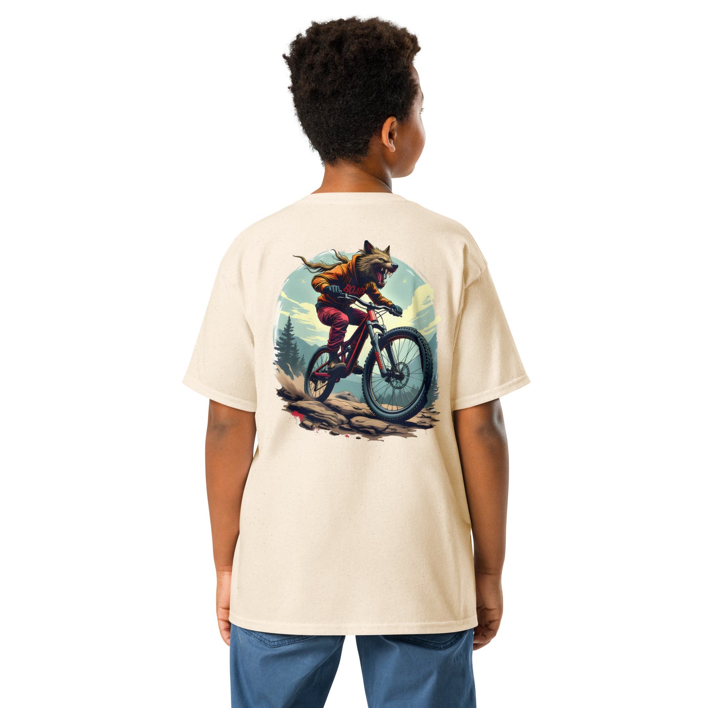 Youth Wolfman rides classic tee