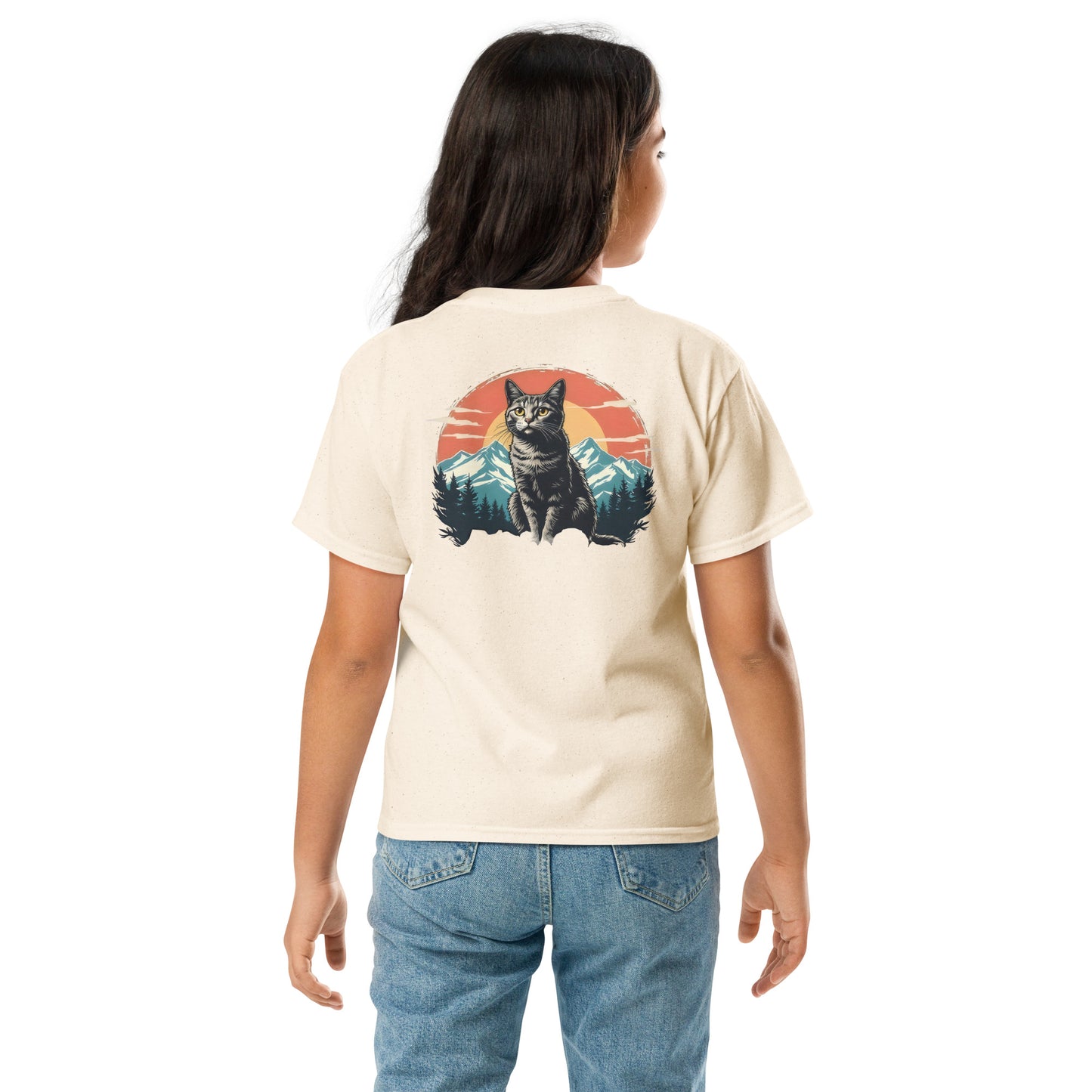 Youth the sunrise cat classic tee