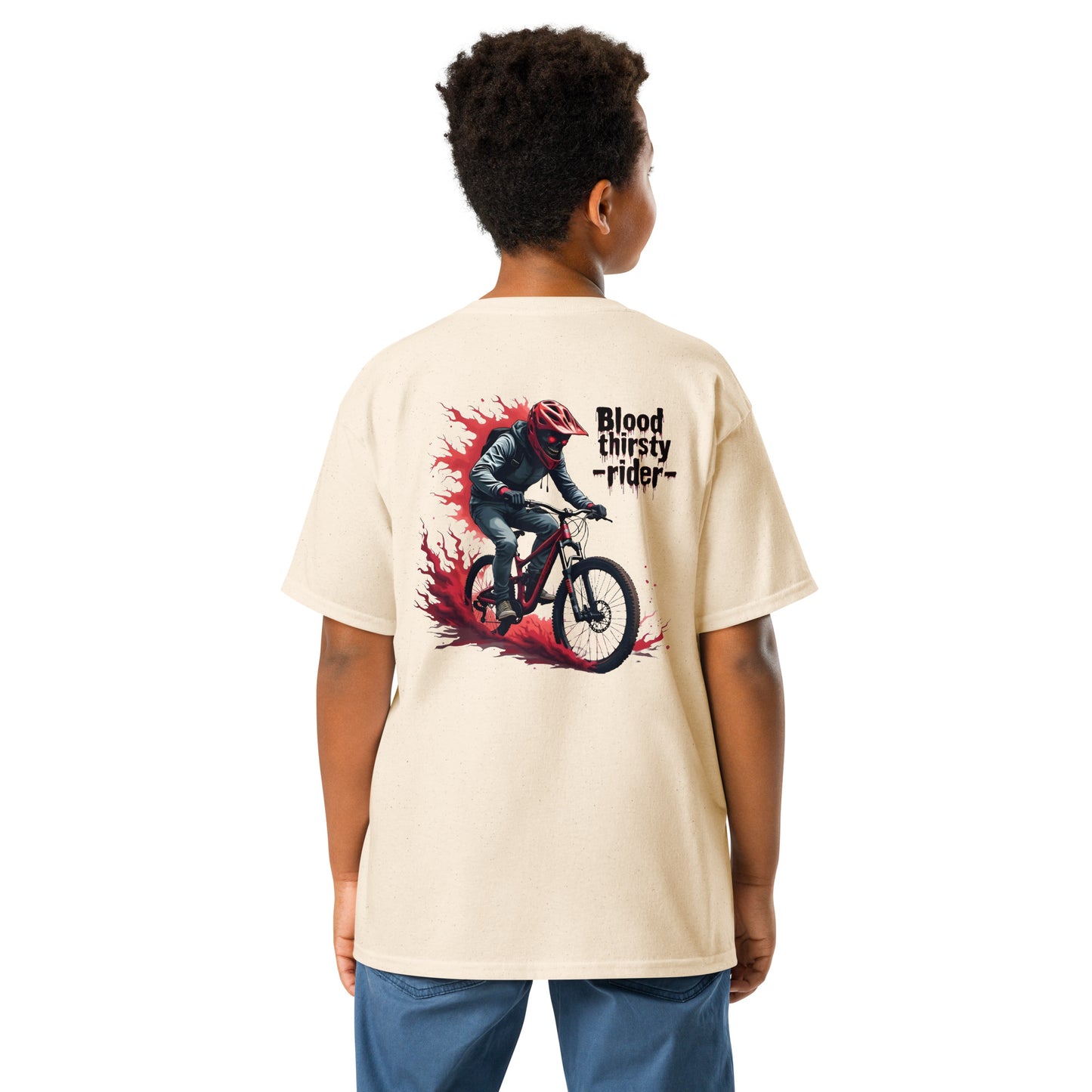 Youth bloodthirsty rider classic tee