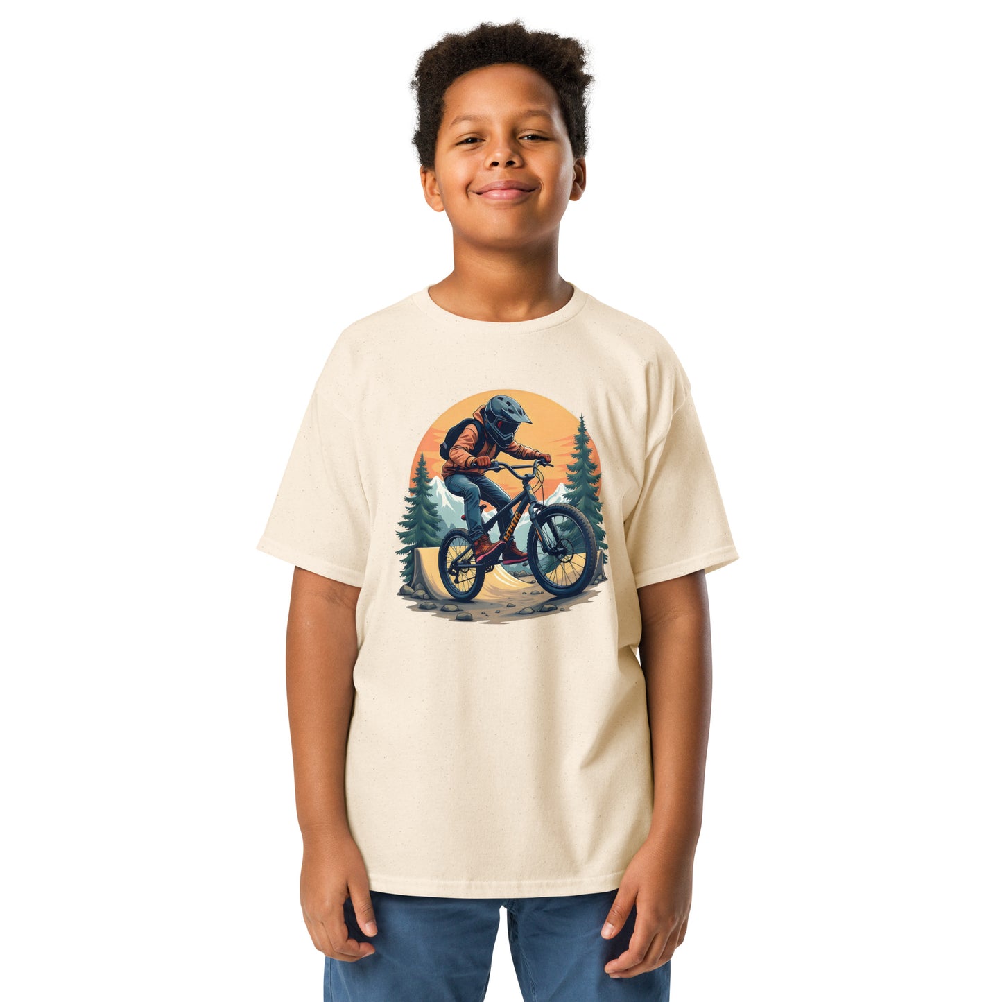 Youth BMX adventure classic tee