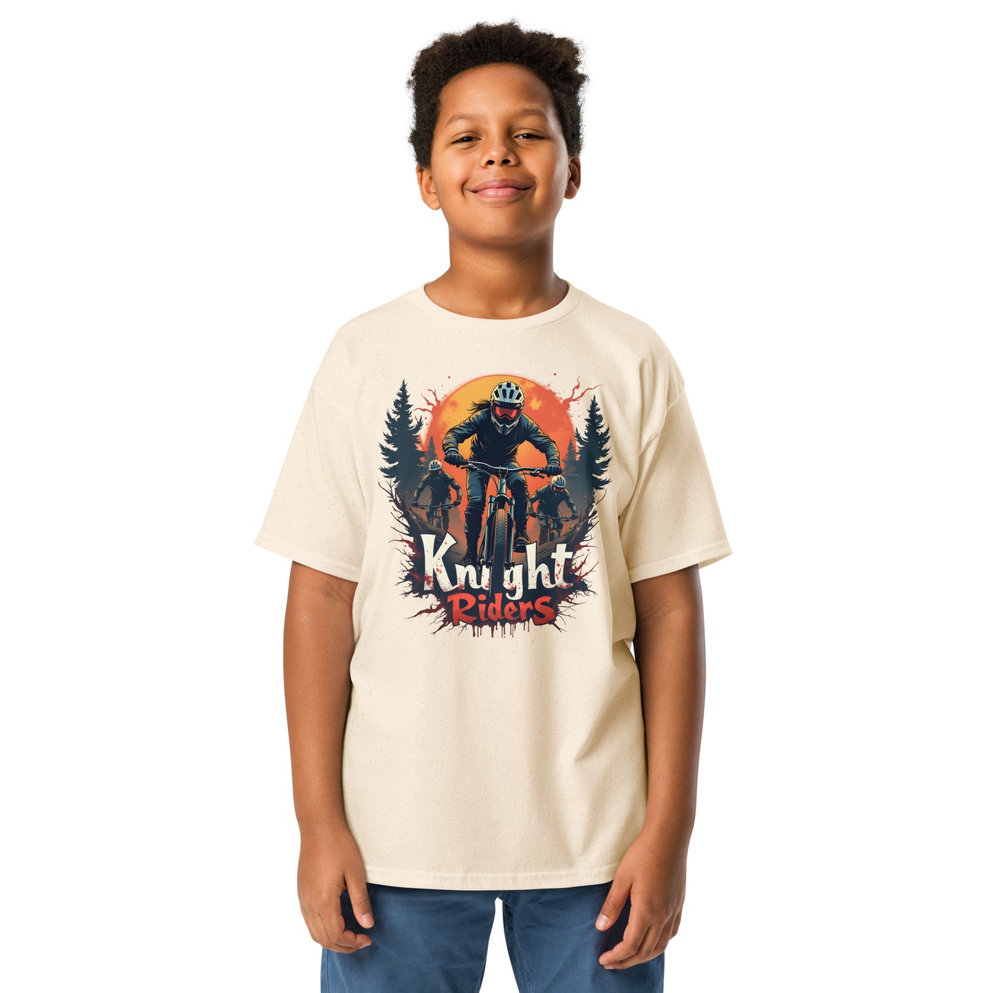 Youth Knight rides classic tee