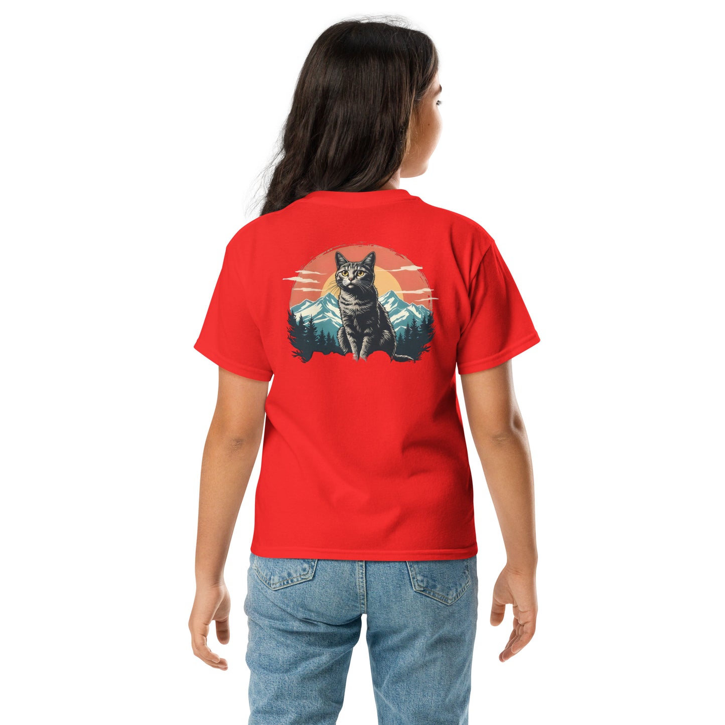 Youth the sunrise cat classic tee