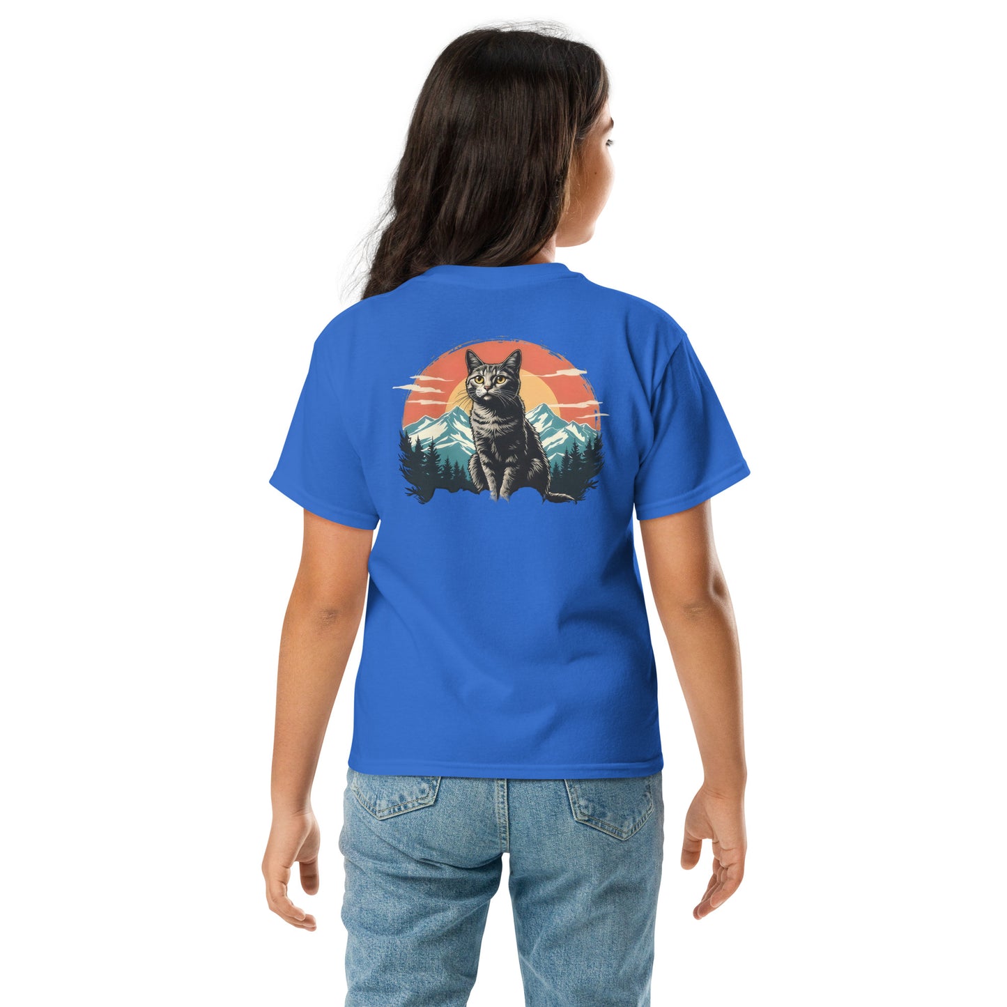 Youth the sunrise cat classic tee