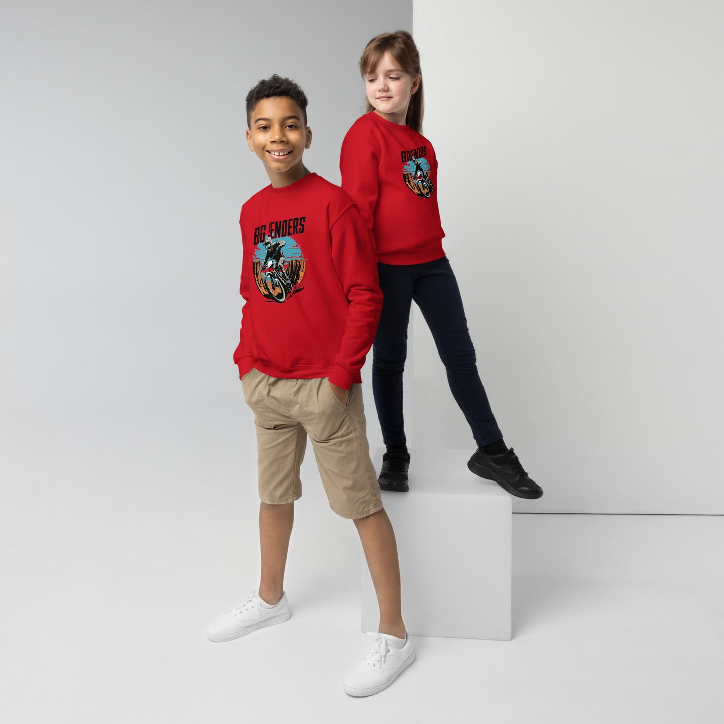 Youth Big sender Series 2 crewneck sweatshirt