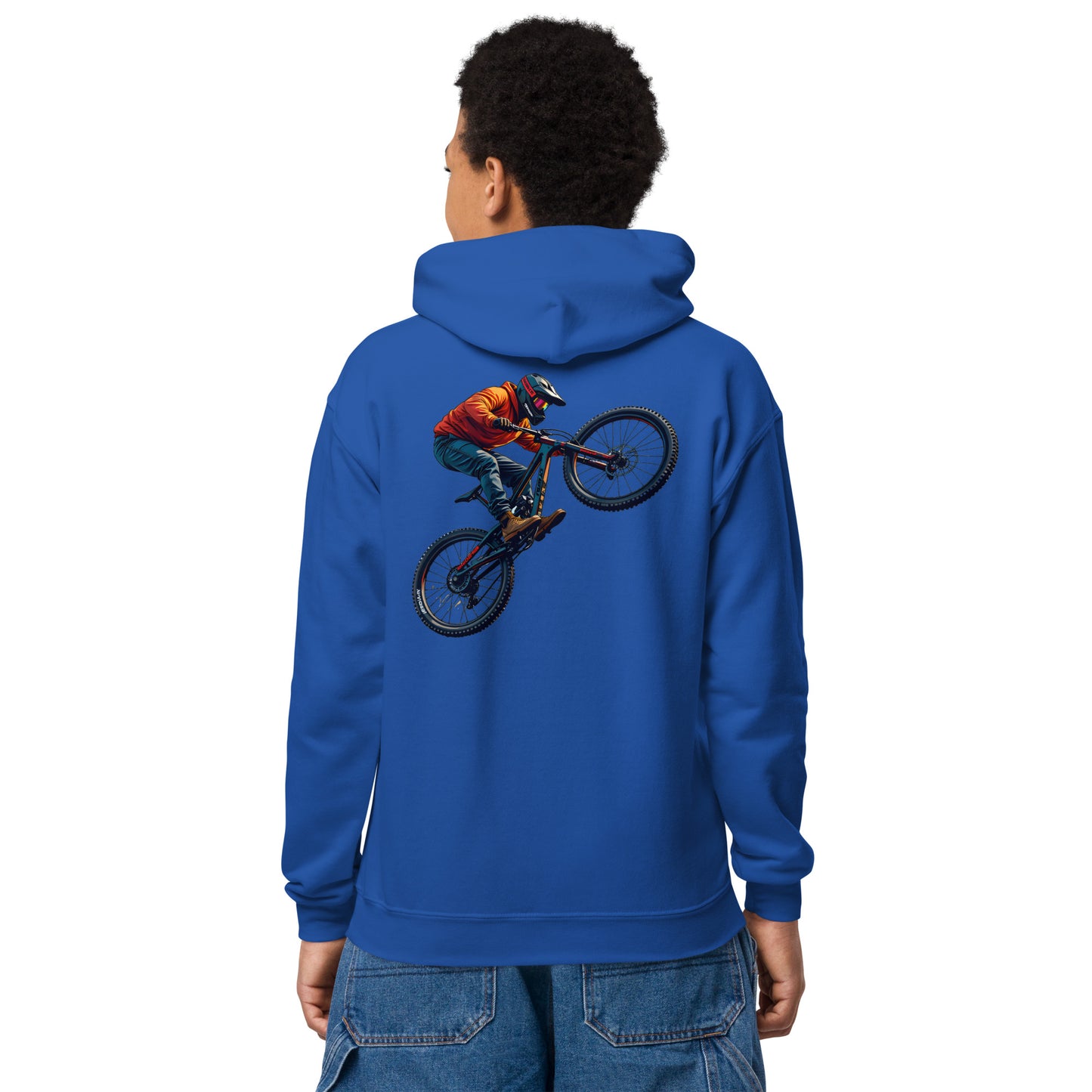 Youth DBL Jump line heavy blend hoodie