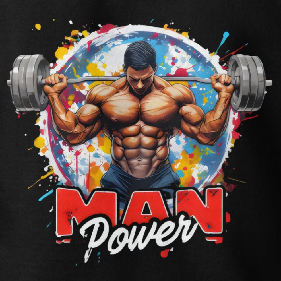 MAN'S Power premium weightlifting Hoodie