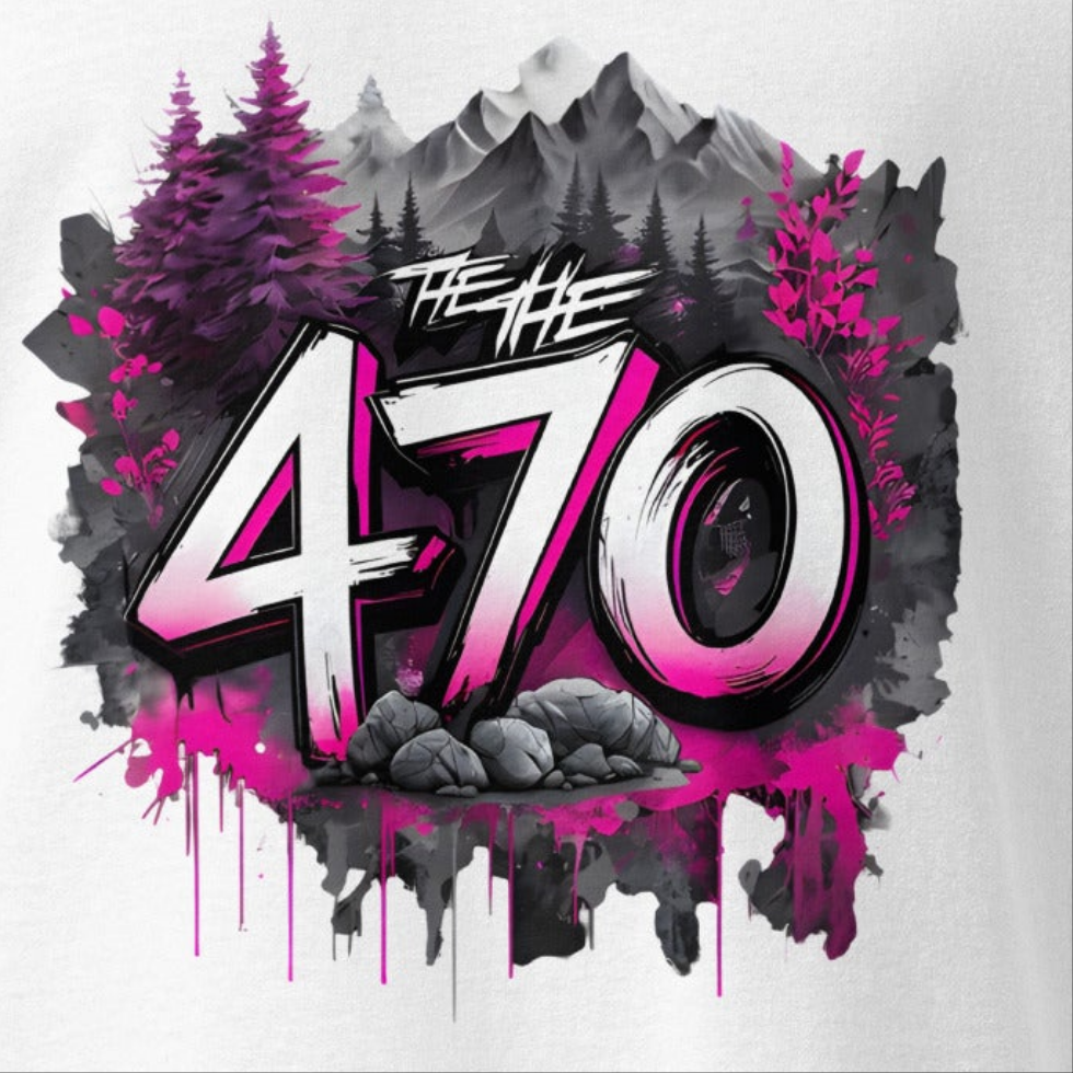 Oversized Men's purple graffiti style I sent The 740 Trail heavyweight t-shirt