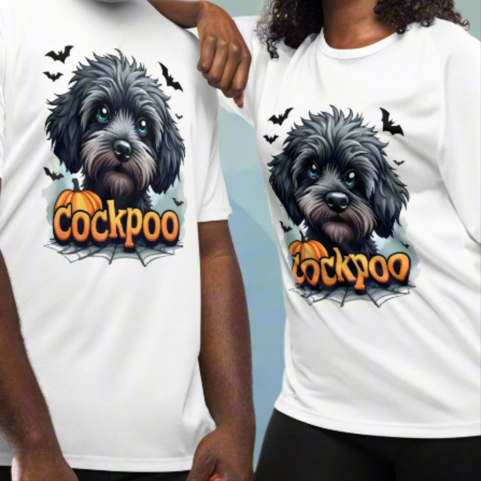 Unisex Halloween cockapoo dog sports jersey