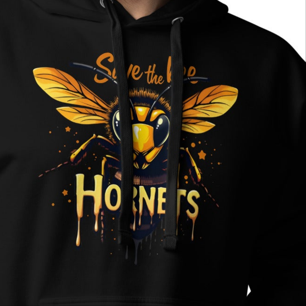 Unisex Save the bees from the Hornets Premium Hoodie