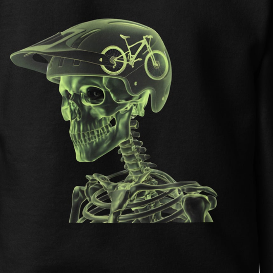 Unisex Skeleton brain riders selection premium Hoodie