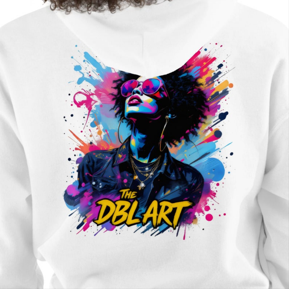 Unisex The DBL abstract Street art Hoodie