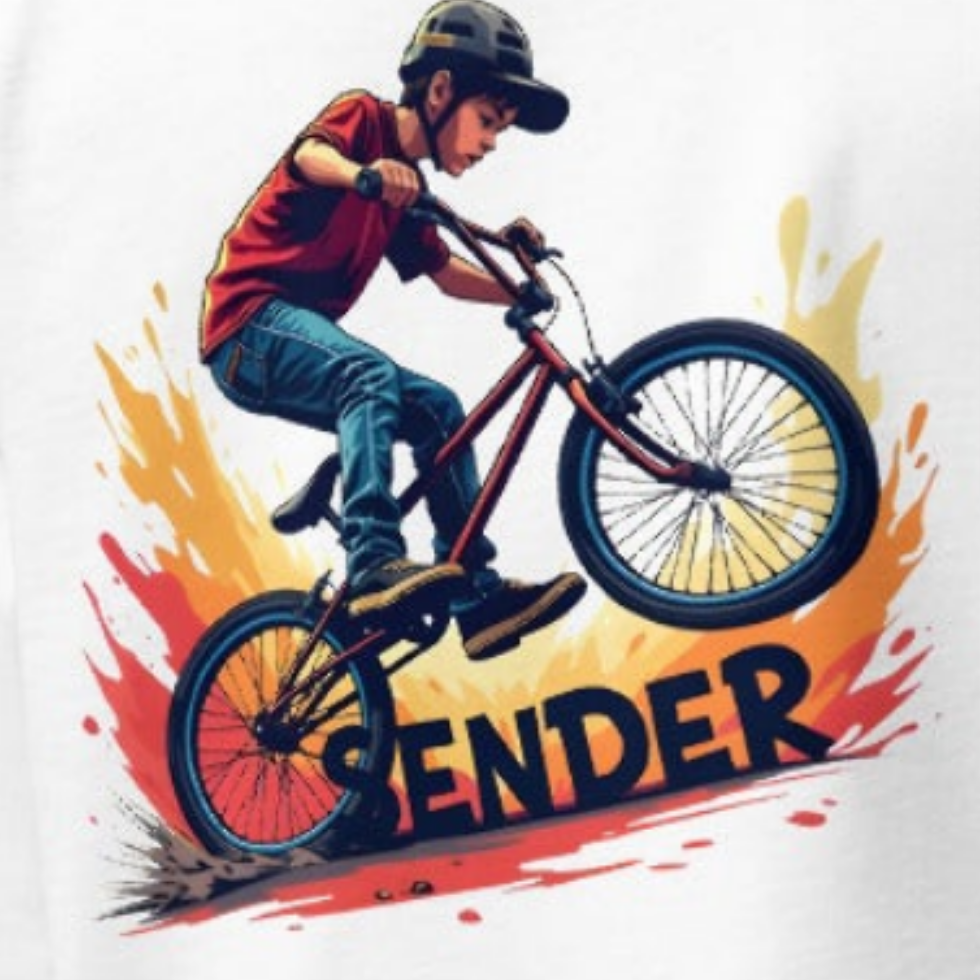 Premium todays BMX sender rad splash classic long sleeve shirt