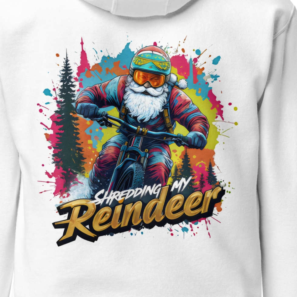 Unisex Shredding my reindeer premium Hoodie