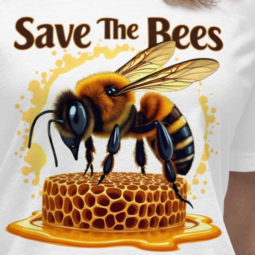 Women's Save the bees Relaxed T-Shirt