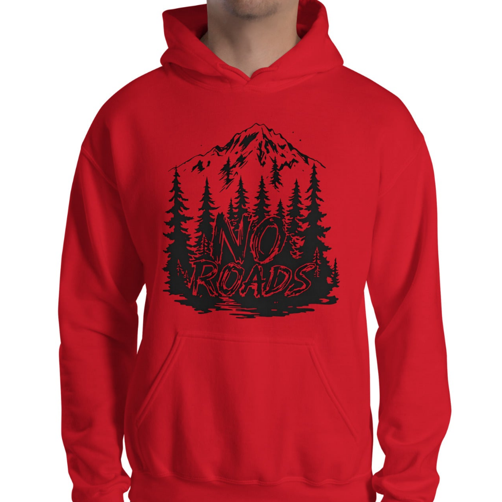 Unisex No roads adventure classic Hoodie
