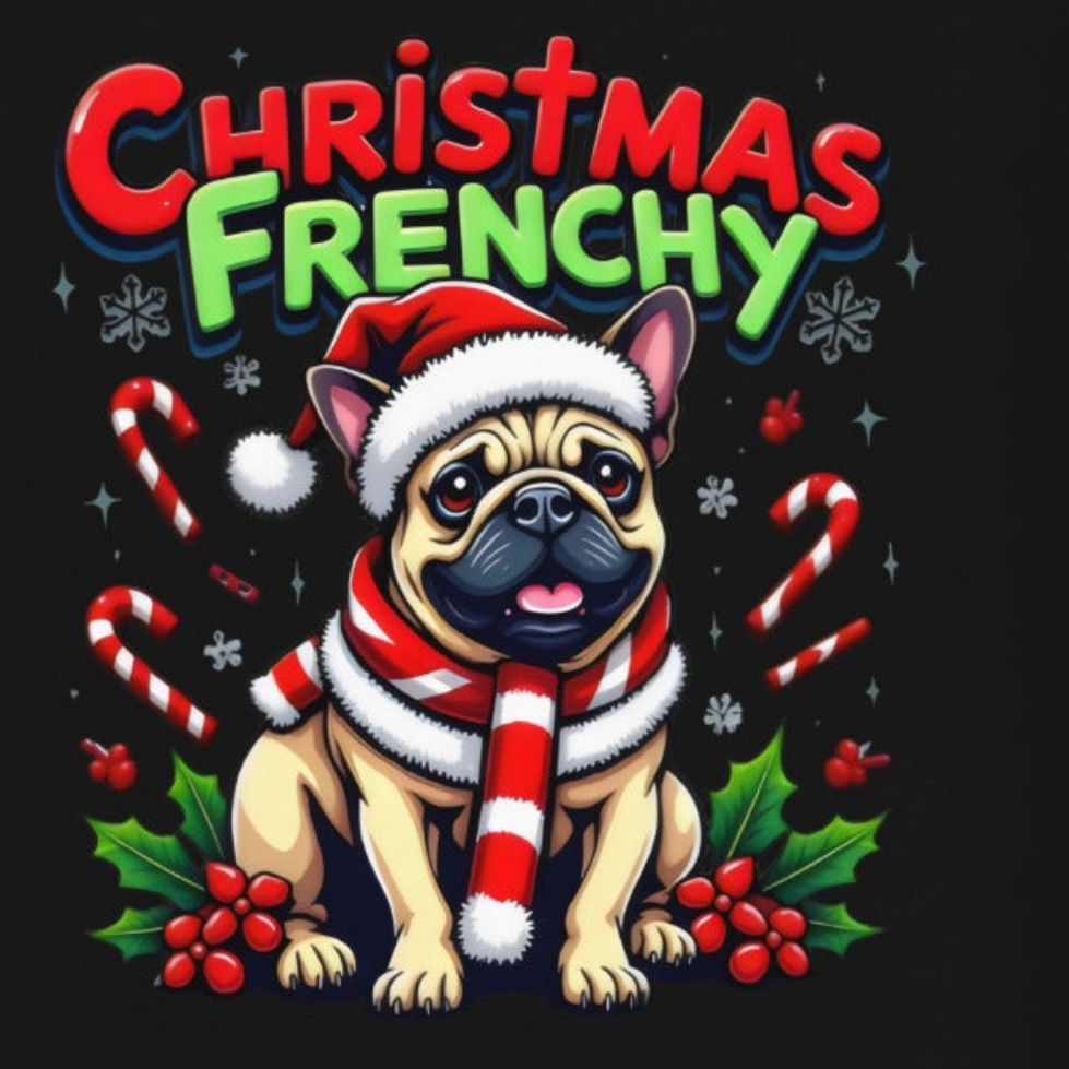 Unisex Twin print series 3 Premium Christmas Frenchy Hoodie