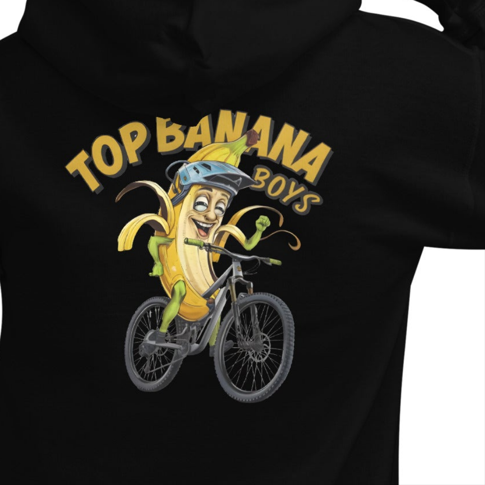 Unisex Top banana boys cartoon funny Hoodie
