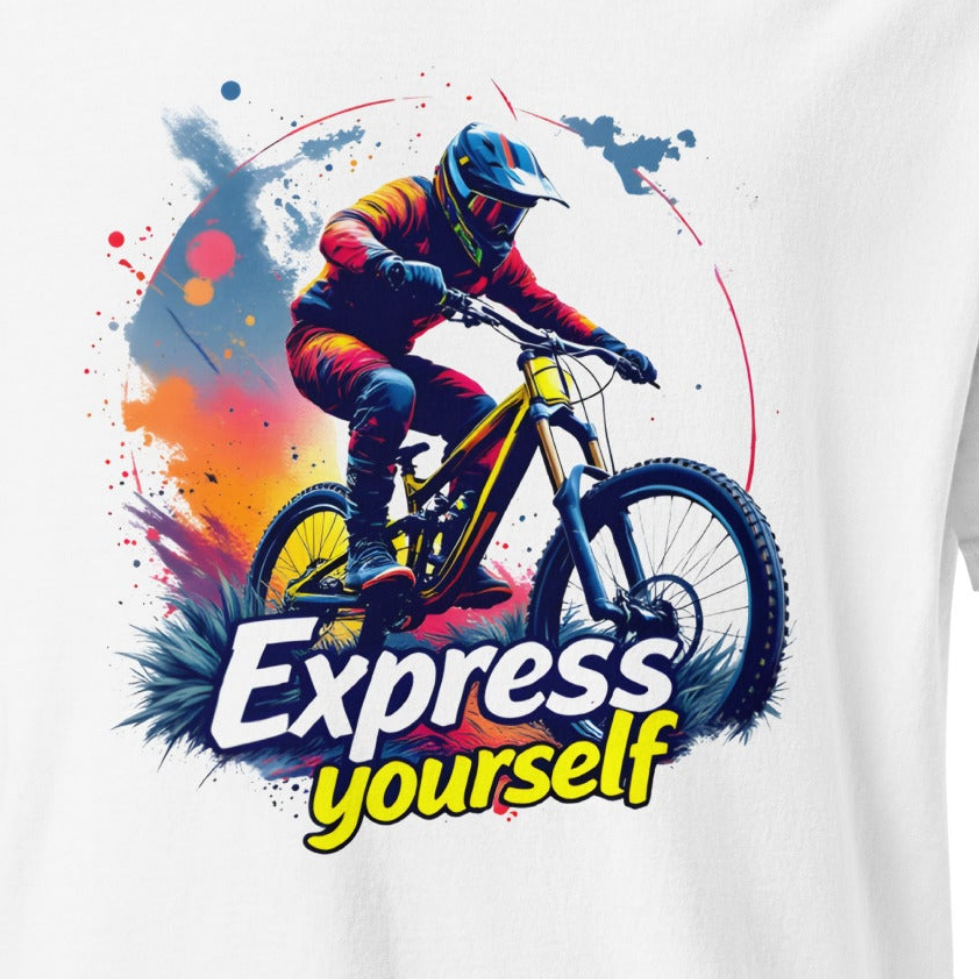 Unisex MTB express yourself garment-dyed heavyweight t-shirt