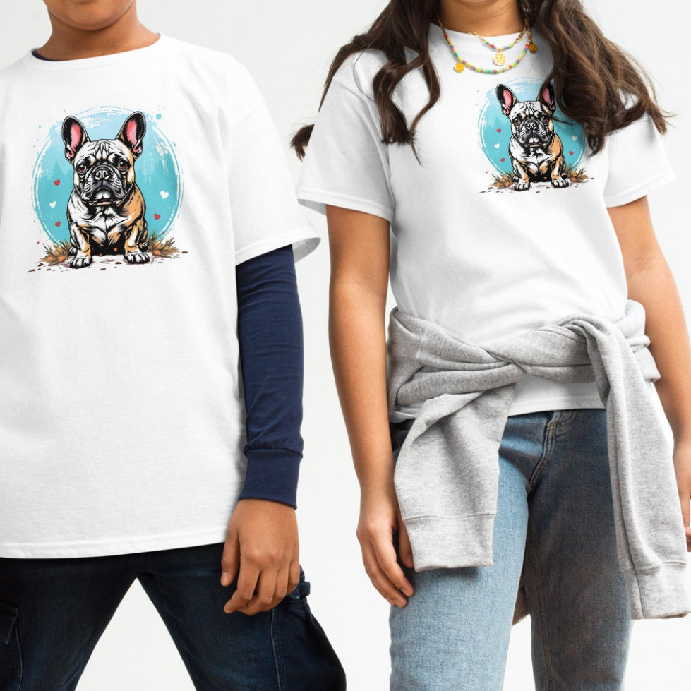 Youth Cartoon Frenchy illustrated design classic tee