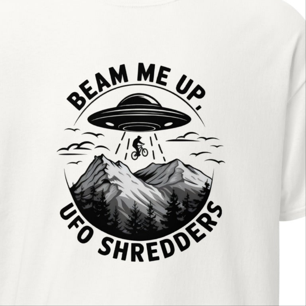 Unisex Beam me up ufo mtb classic tee