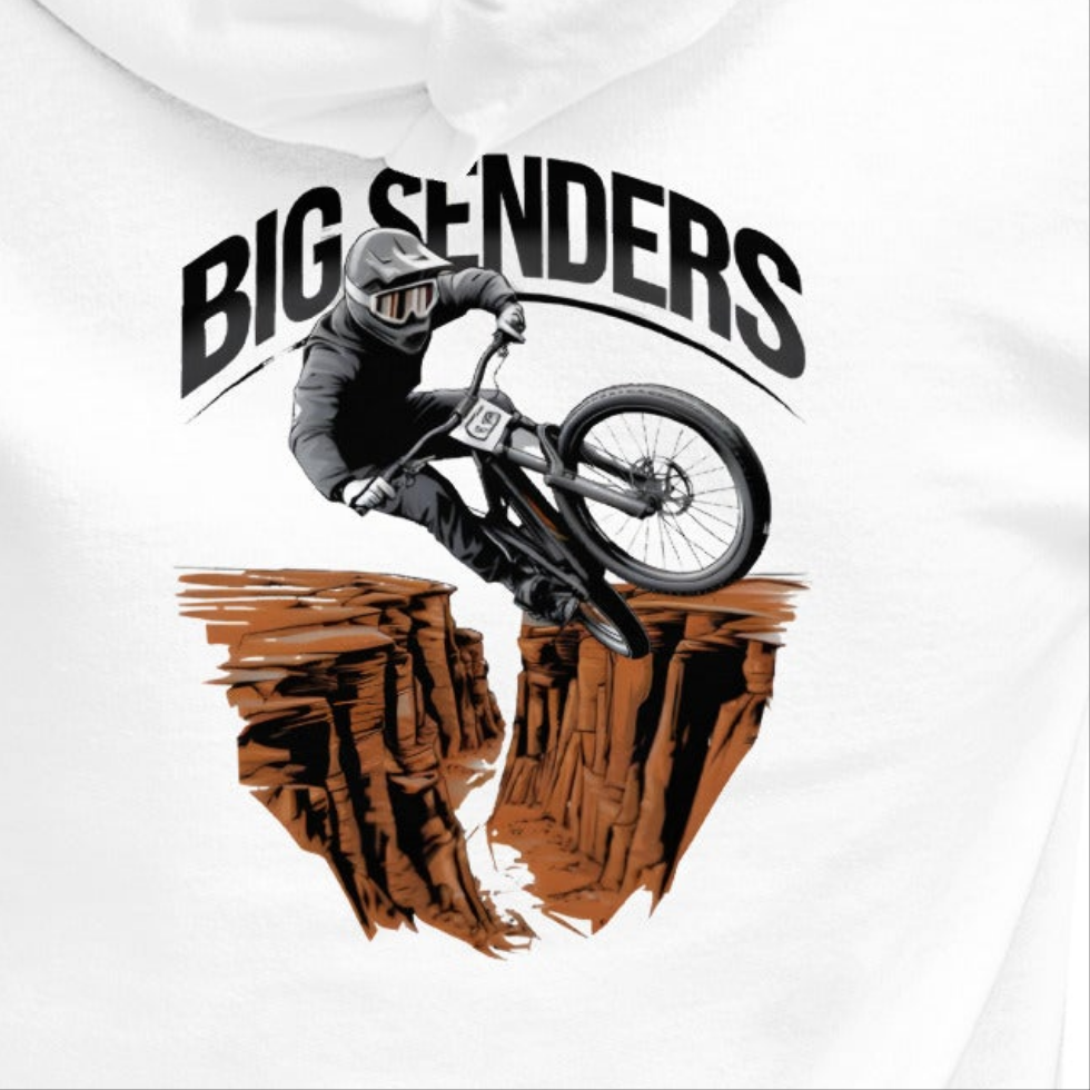 Unisex Twin print Big Canyon Sender Hoodie