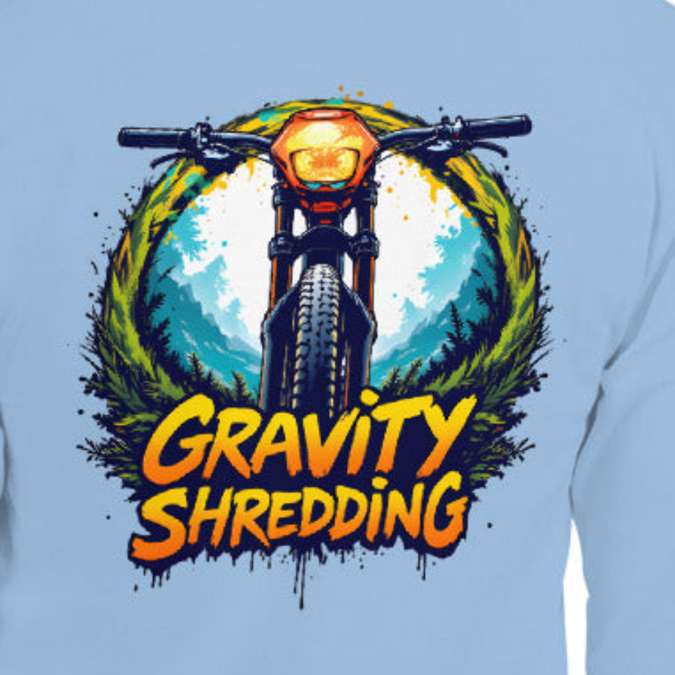 Men’s Long Sleeve Shirt Gravity shredder