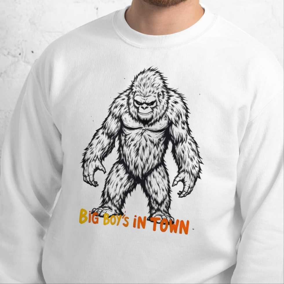 Unisex The big boys in town T-Shirt Sweatshirt