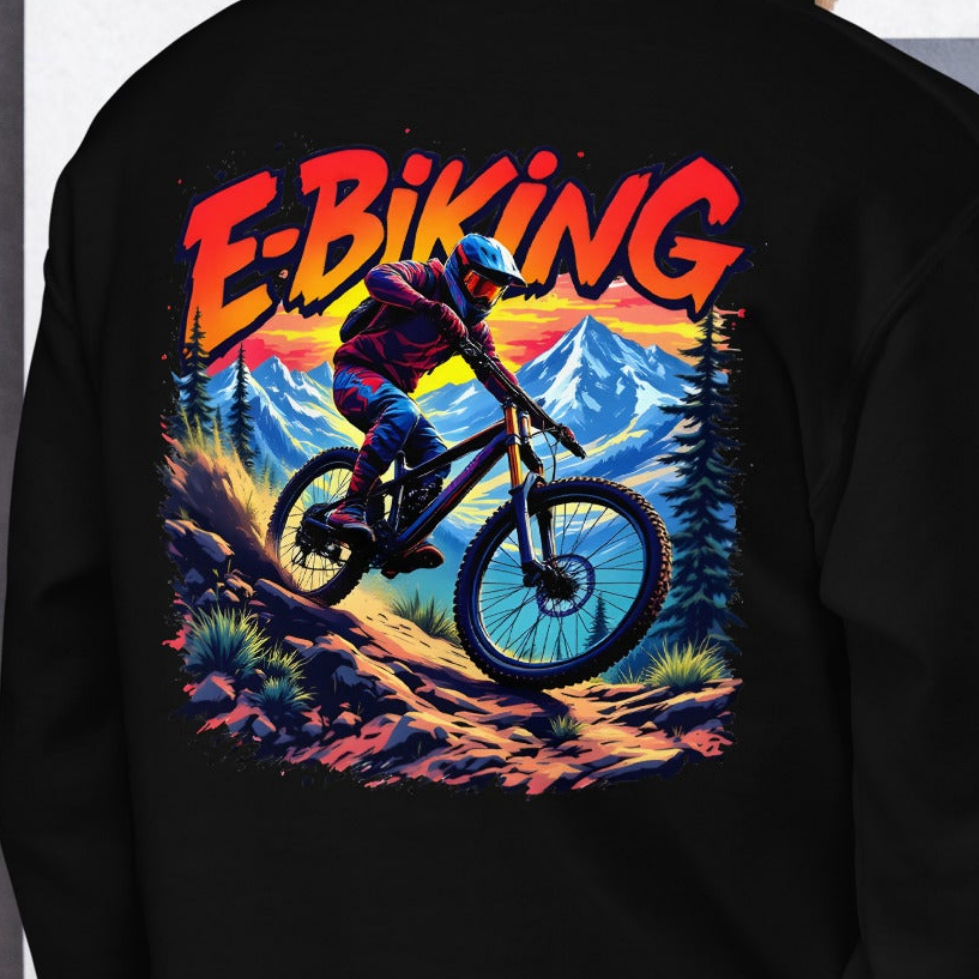 Unisex E-MTB E-biking Hoodie