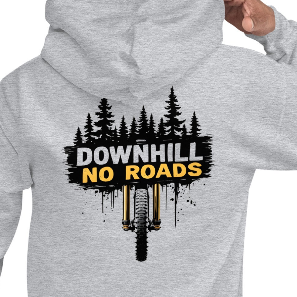 Unisex Downhill no roads classic Hoodie