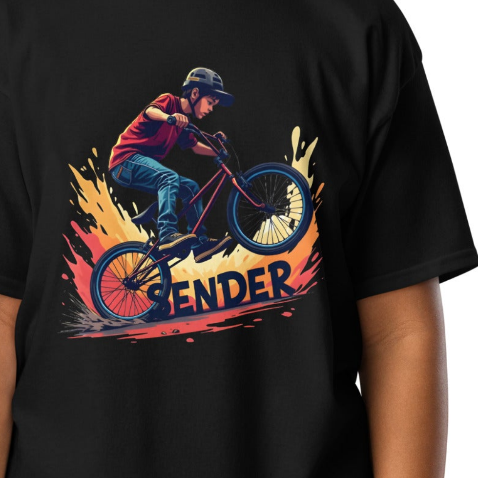 Youth Of todays BMX sender rad splash classic tee