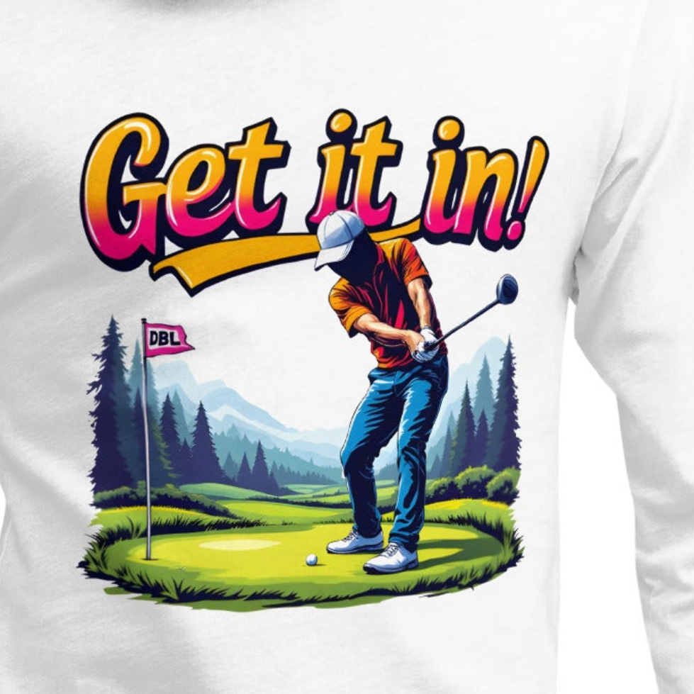 Unisex Long drive golfing Long Sleeve Tee