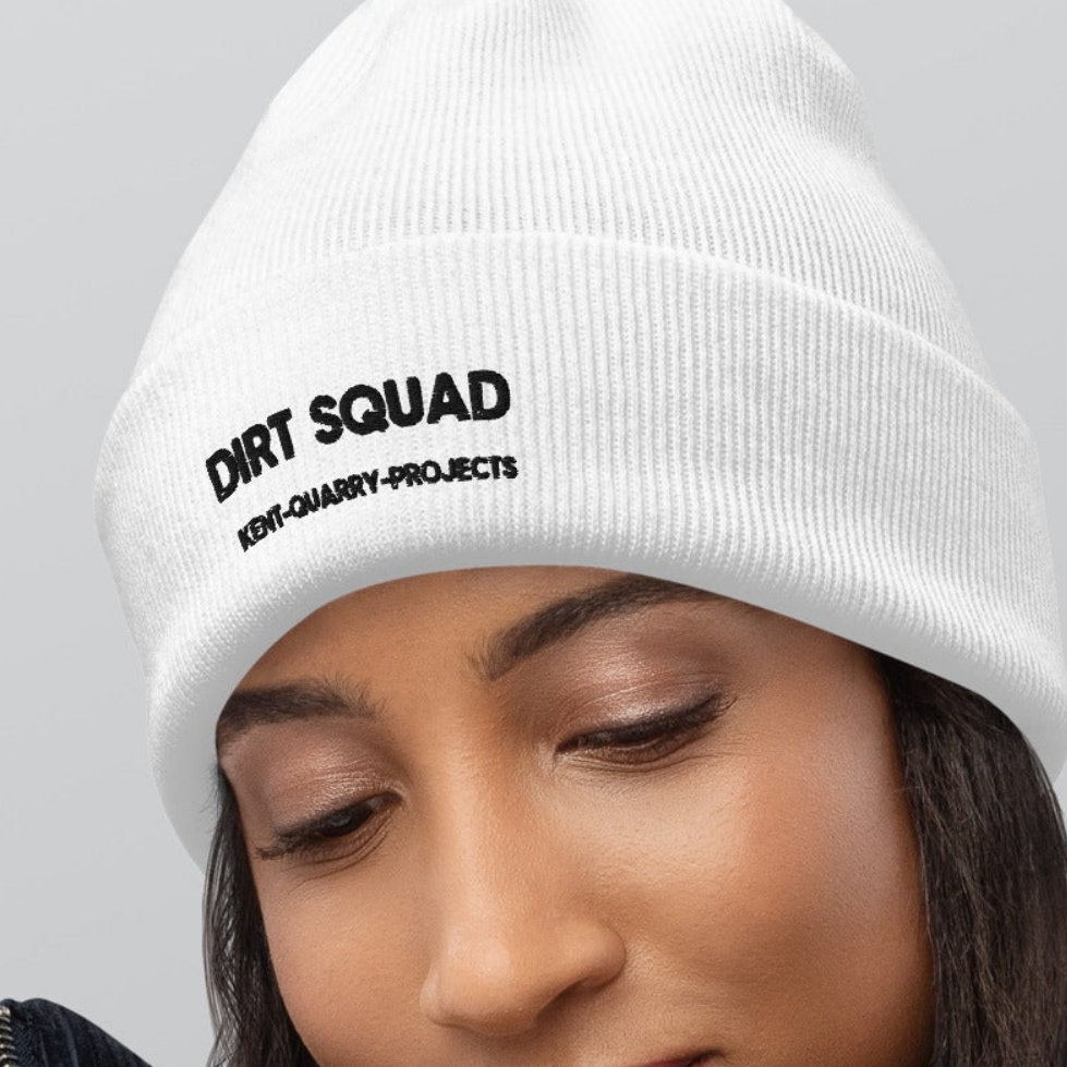 Pom Unisex Kent Quarry Project Dirt Squad pom beanie
