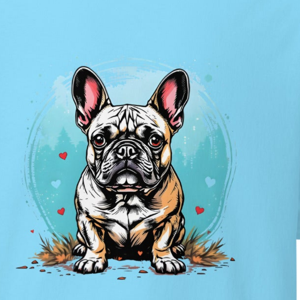 Unisex Cartoon Frenchy illustrated design classic tee