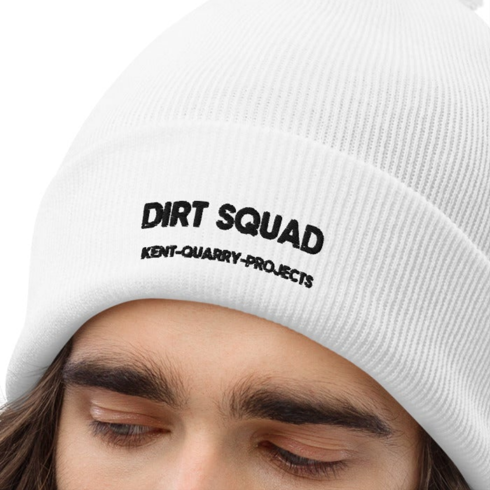 Pom Unisex Kent Quarry Project Dirt Squad pom beanie