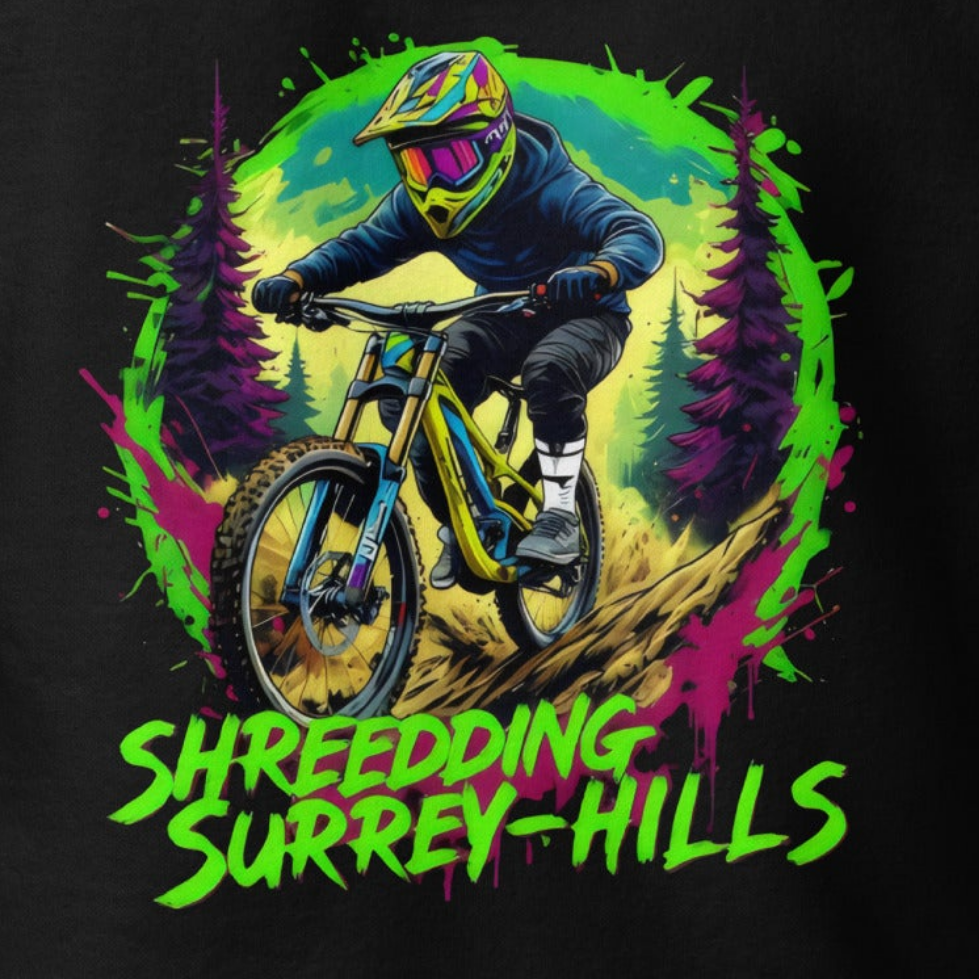 Unisex Shredding the Surrey Hills Premium Hoodie