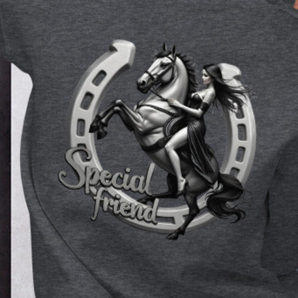 Women's horse Shoe special friend Hoodie