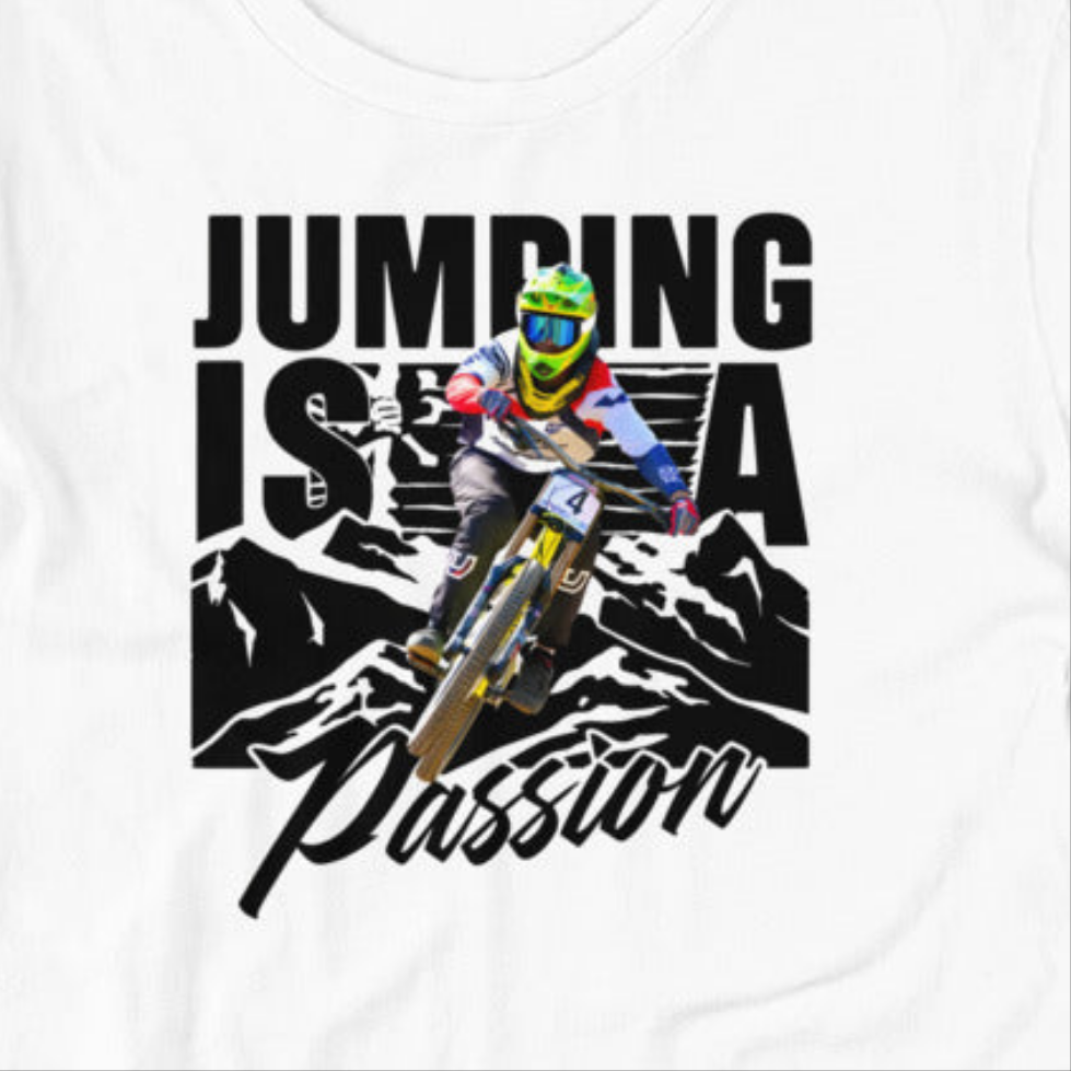 MENS JUMPING IS A Passion stylish t-shirt
