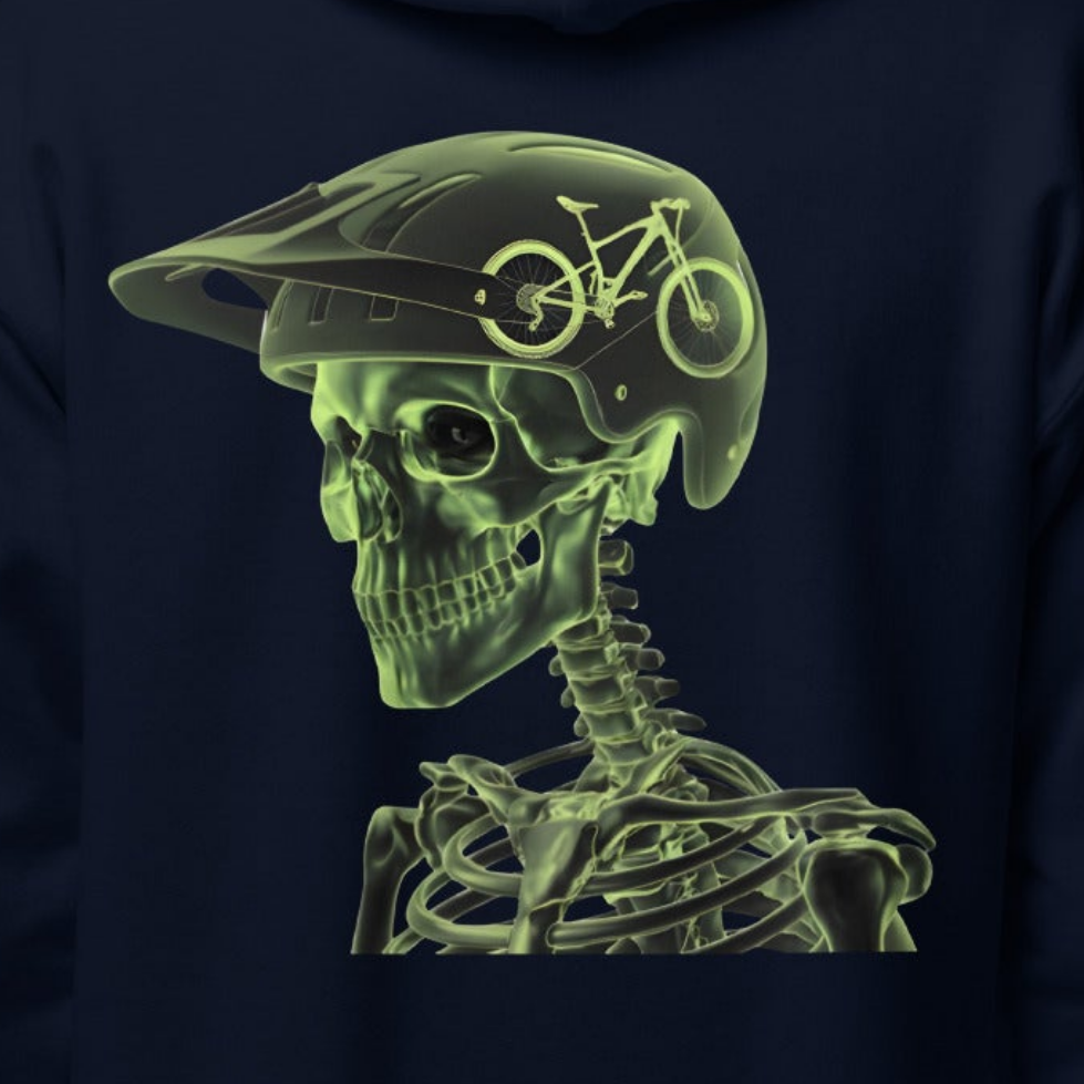Youth Skull brains riders heavy blend hoodie