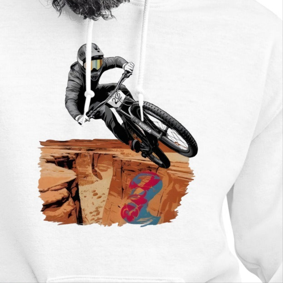 Unisex Twin print Big Canyon Sender Hoodie